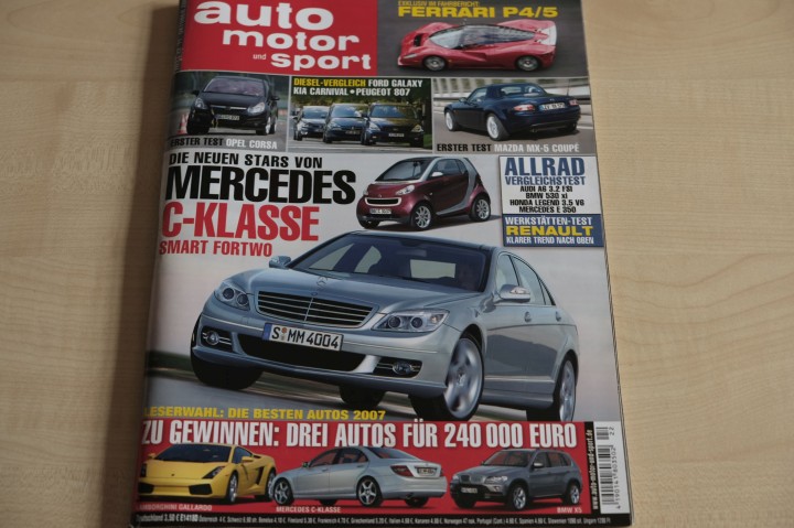 Deckblatt Auto Motor und Sport (22/2006)